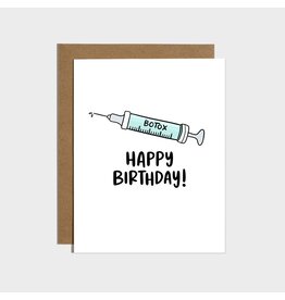 Botox Bday Card