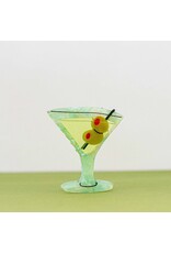 Large Martini Hair Claw