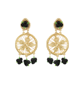 Mercedes Salazar Rose Garden Earrings