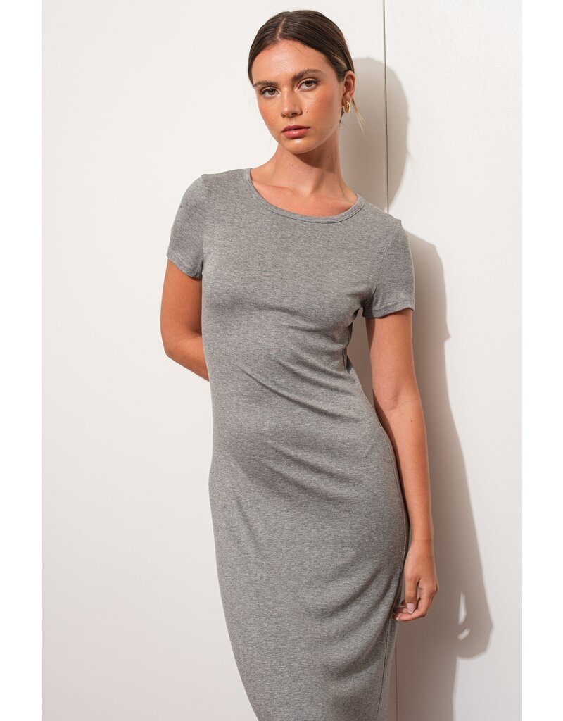 Pretty Garbage Basic Tee Maxi Dress