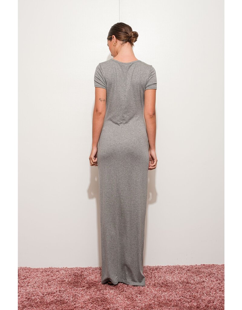 Pretty Garbage Basic Tee Maxi Dress