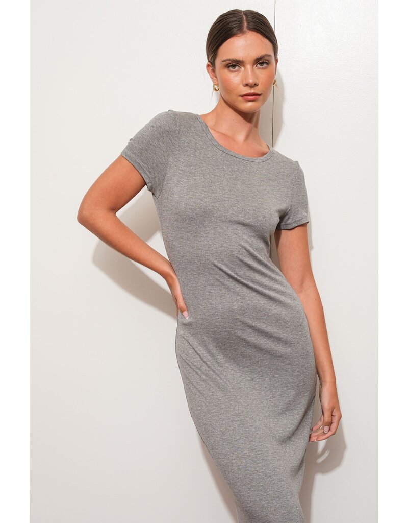 Pretty Garbage Basic Tee Maxi Dress