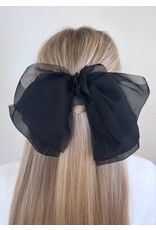 Giant Organza Bow Hair Clip