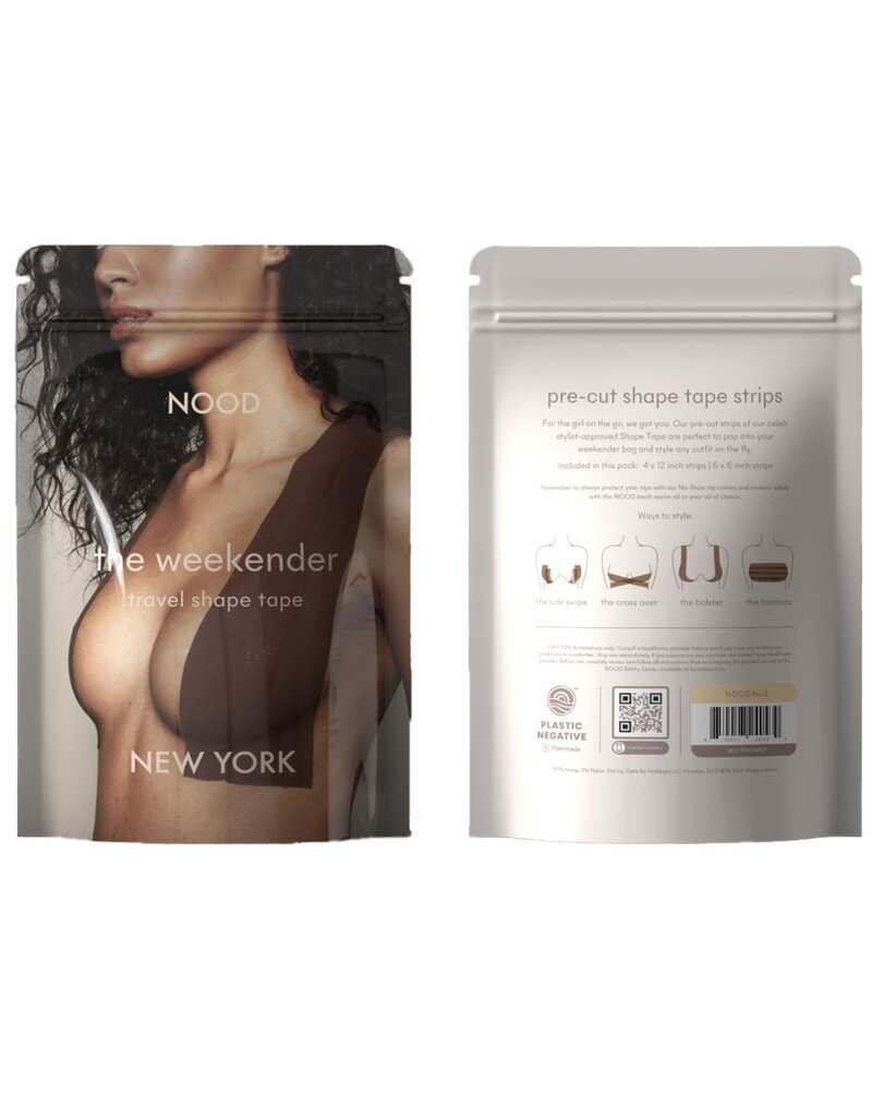 NOOD The Weekender: Pre-Cut Travel Breast Tape