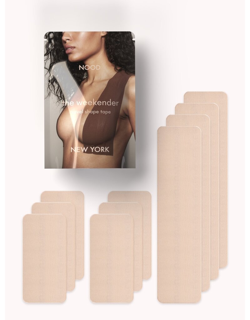 NOOD The Weekender: Pre-Cut Travel Breast Tape