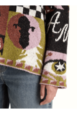 Scotch & Soda Graphic Jacquard Oversized Pullover
