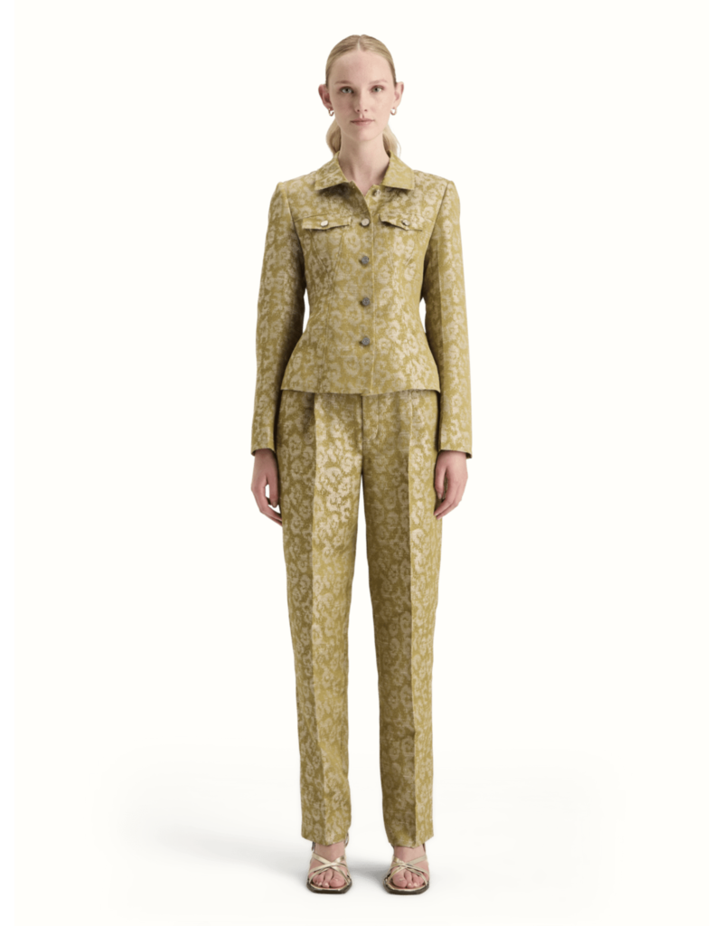 Scotch & Soda Fitted Trucker Jacquard Blazer