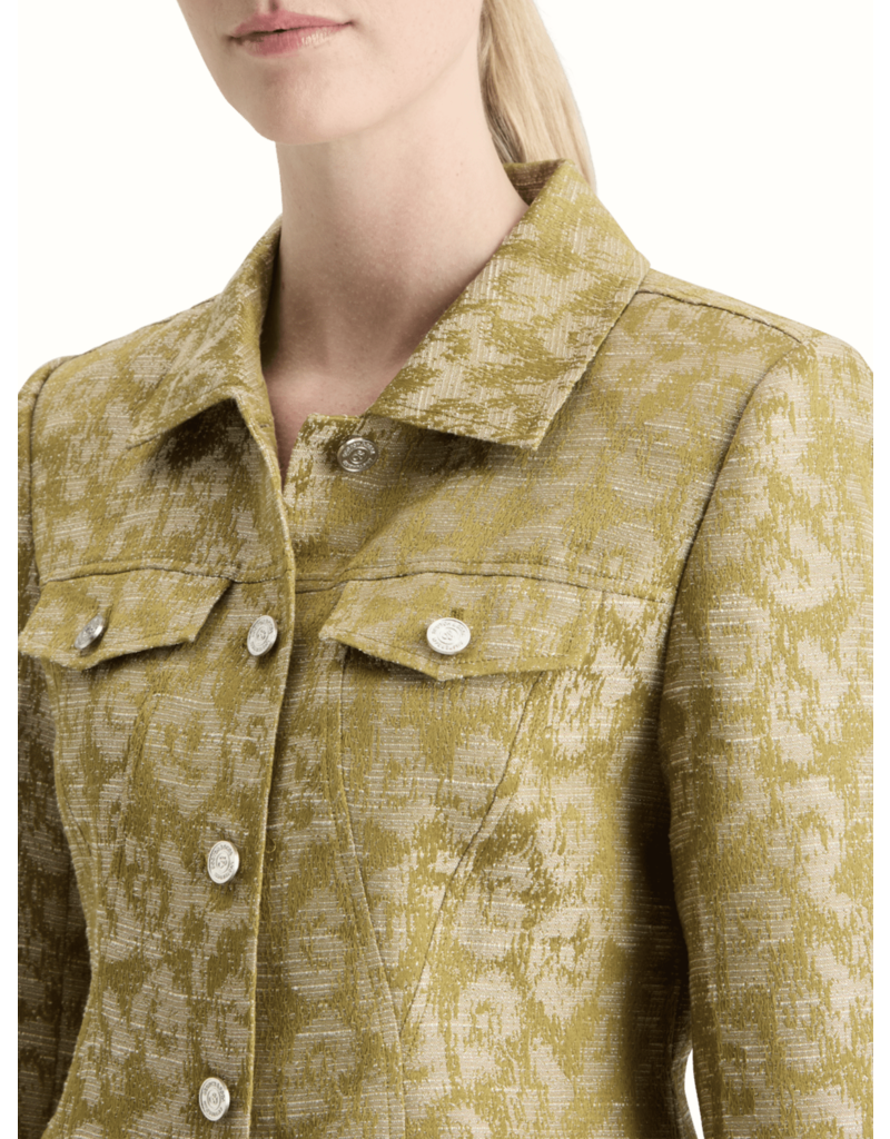 Scotch & Soda Fitted Trucker Jacquard Blazer