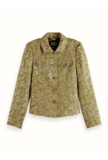 Scotch & Soda Fitted Trucker Jacquard Blazer