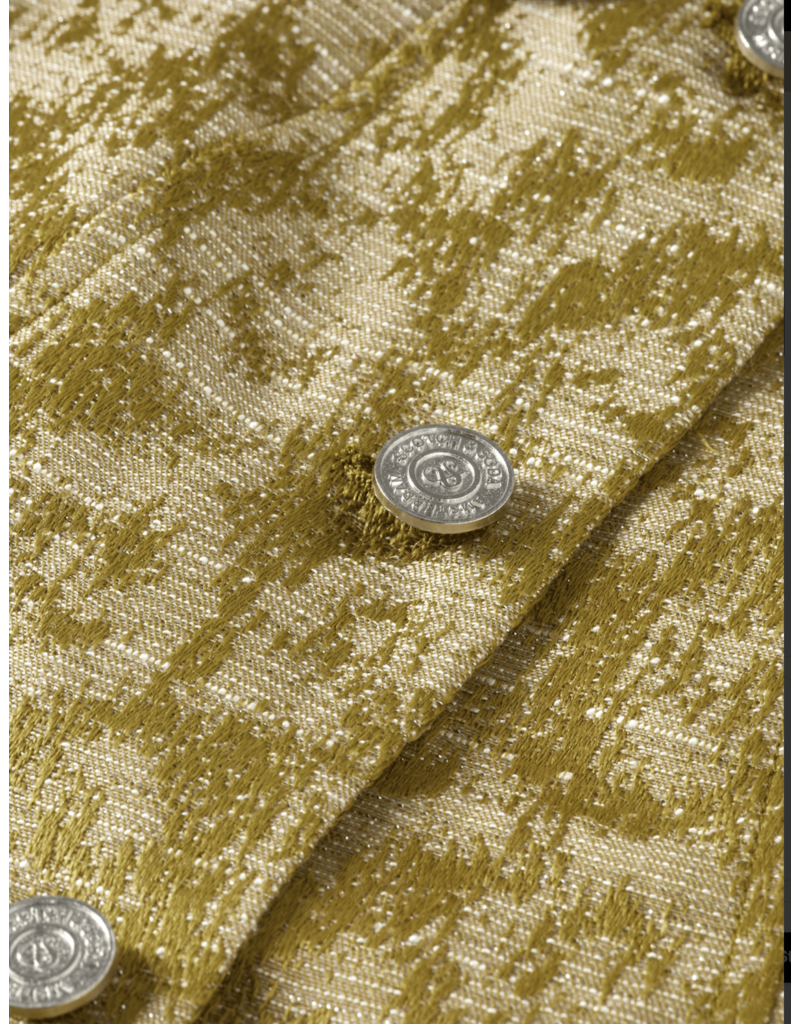 Scotch & Soda Fitted Trucker Jacquard Blazer