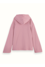 Scotch & Soda Gathered Sleeve Oversized Fit Hoodie