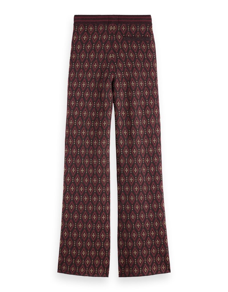 Scotch & Soda Jacquard Knitted Trousers
