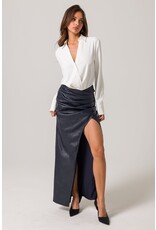 Line and Dot Hansen Maxi Skirt
