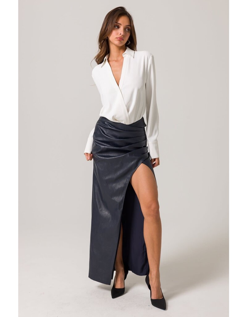 Line and Dot Hansen Maxi Skirt