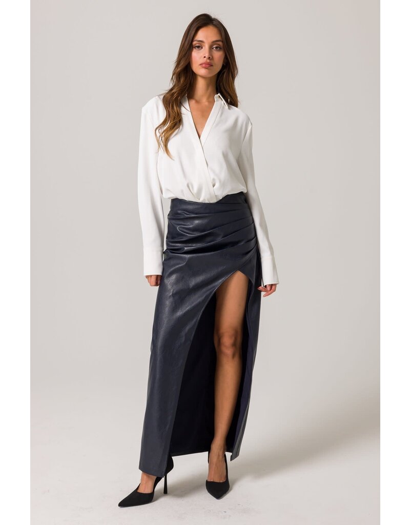 Line and Dot Hansen Maxi Skirt