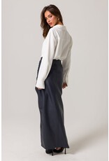 Line and Dot Hansen Maxi Skirt