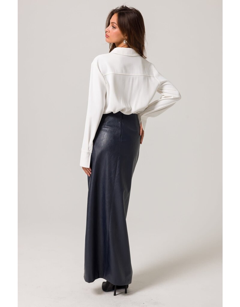 Line and Dot Hansen Maxi Skirt