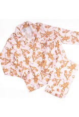 8 Oak Lane Gingerbread House Flannel PJ Set