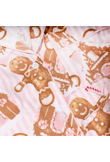 8 Oak Lane Gingerbread House Flannel PJ Set