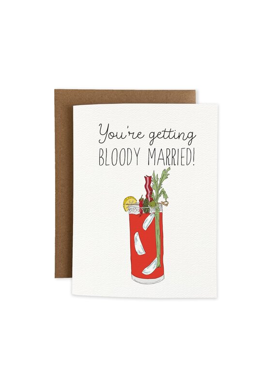 Joli Pop Paper Co Bloody Married Card