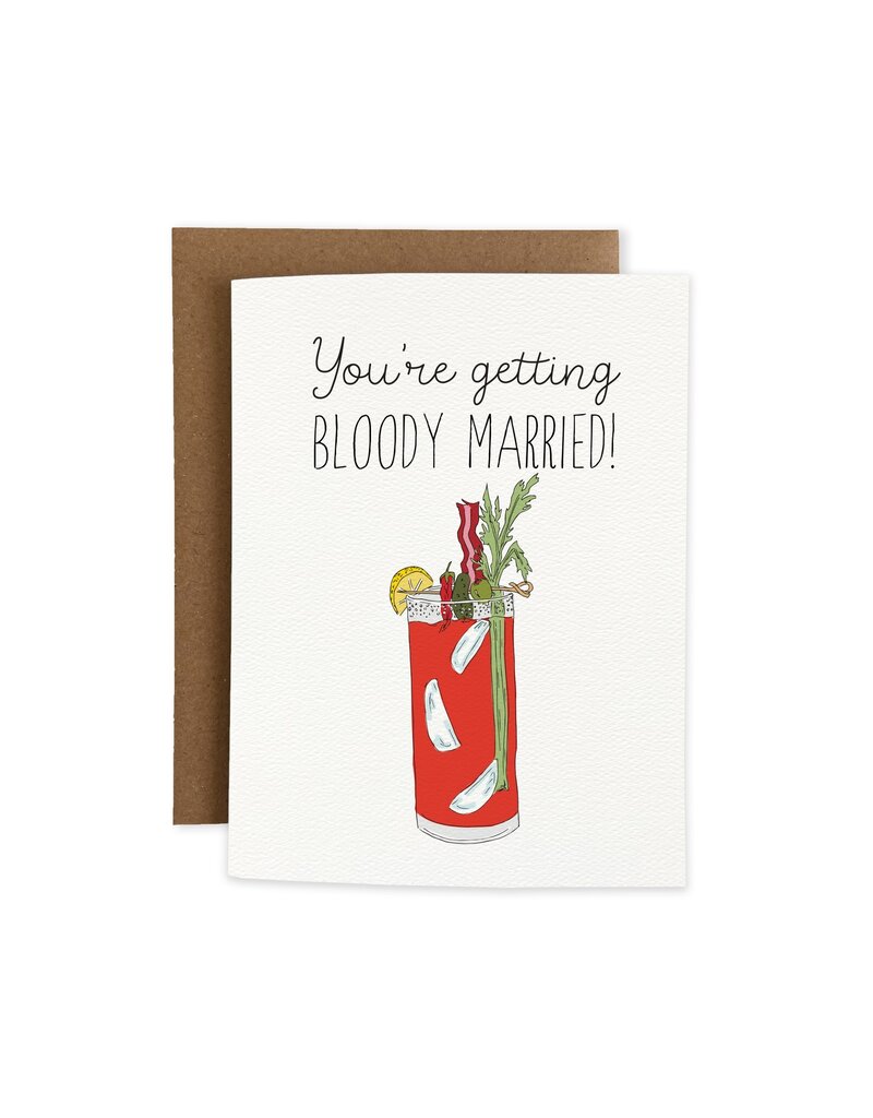 Joli Pop Paper Co Bloody Married Card