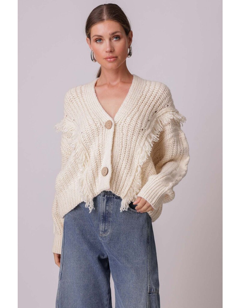 Sade Fringe Cardigan - Christina's Boutique
