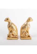 8 Oak Lane Leopard Bookend Set