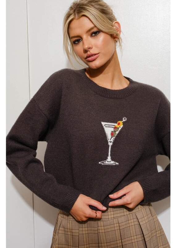 Pretty Garbage Dirty Martini Sweater