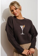Pretty Garbage Dirty Martini Sweater