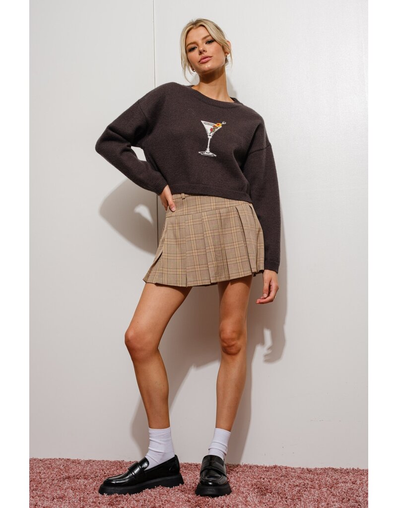 Pretty Garbage Dirty Martini Sweater