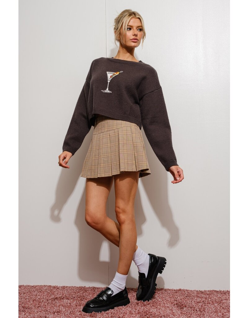 Pretty Garbage Dirty Martini Sweater