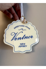 Ventnor Seashell Charm Ornament