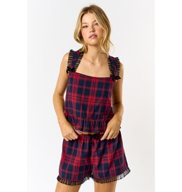 Sienna Christmas Pajama Short Set