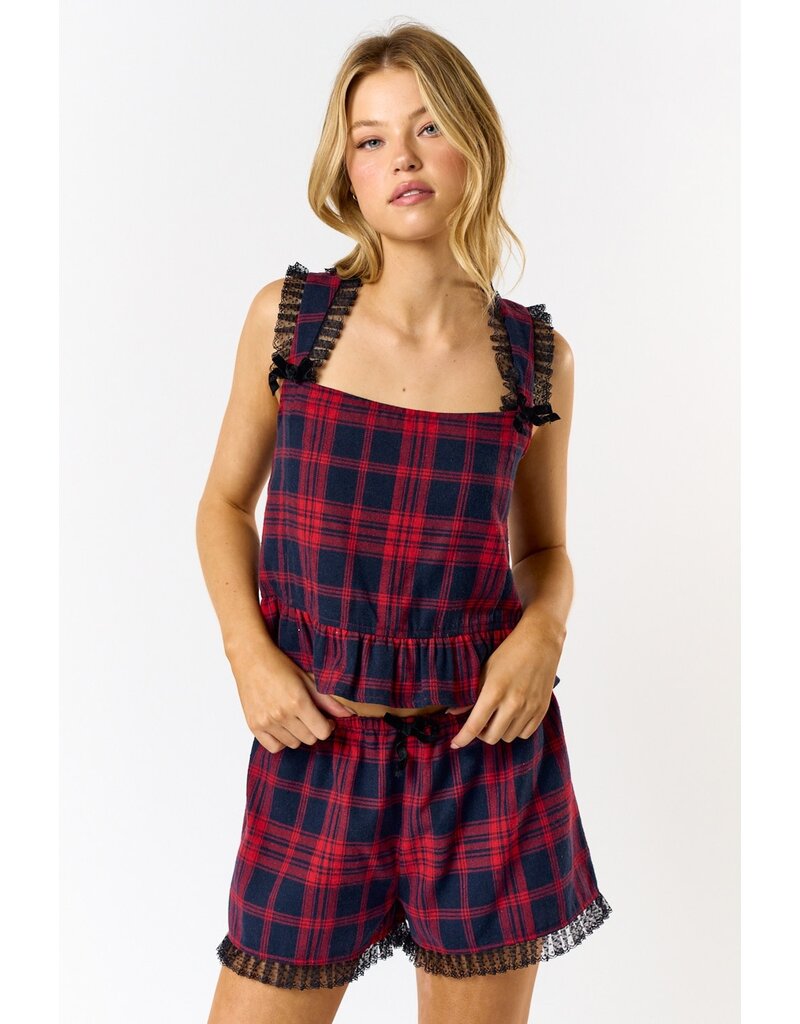 Sienna Christmas Pajama Short Set