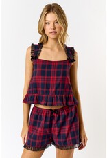 Sienna Christmas Pajama Short Set