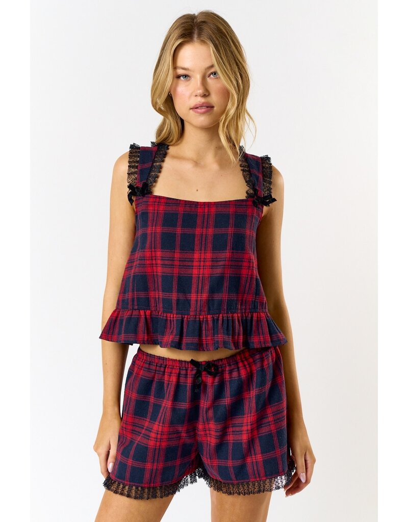 Sienna Christmas Pajama Short Set