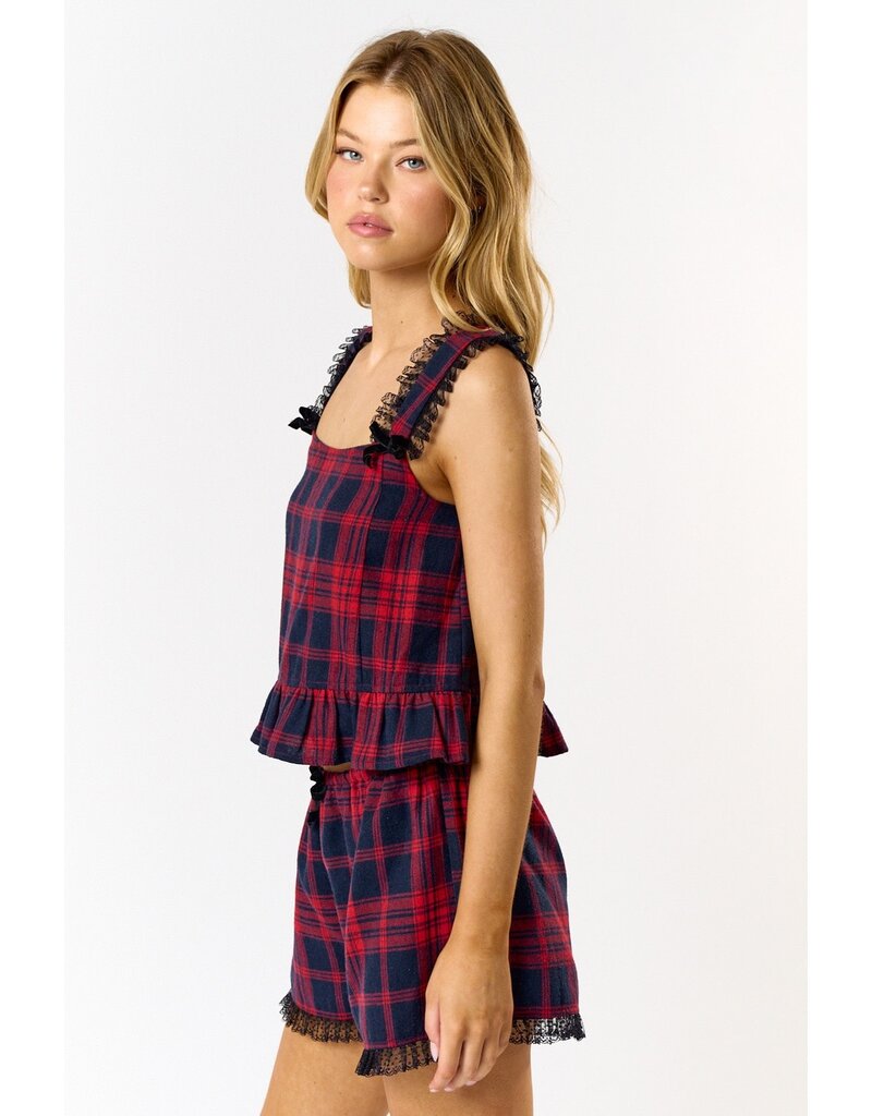 Sienna Christmas Pajama Short Set