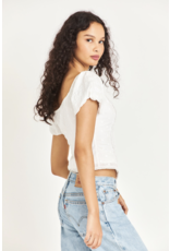 LoveShackFancy Zia Corset Top