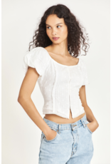 LoveShackFancy Zia Corset Top