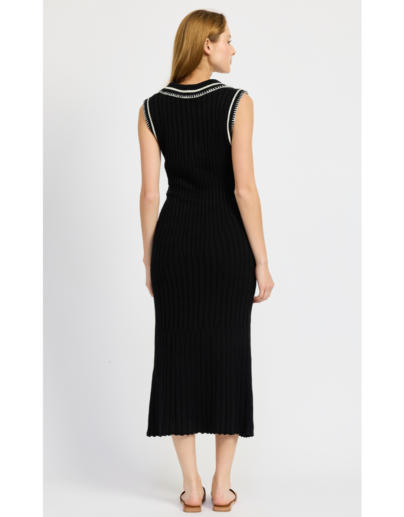 En Saison Granger Polo Knit Dress
