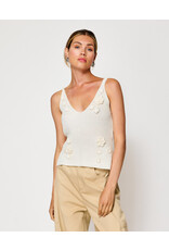 Line and Dot Lara Sleeveless Sweater Top