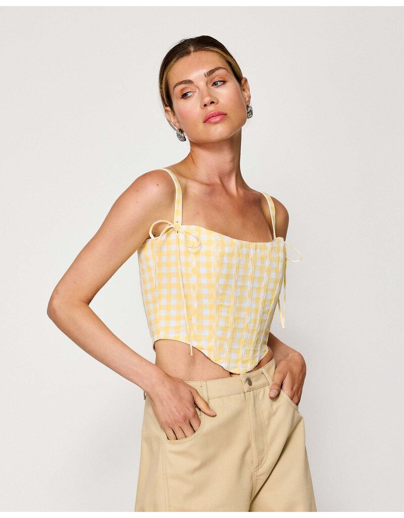 Line and Dot Junie Corset Top
