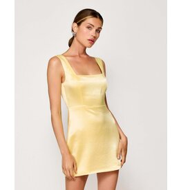 Line and Dot Limone Mini Dress