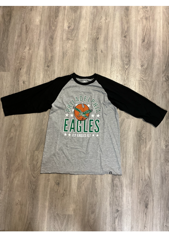 47Brand Eagles Henley Tee