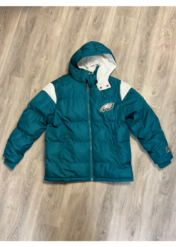 NFL ProLine Eagles Logo Puffer Jacket