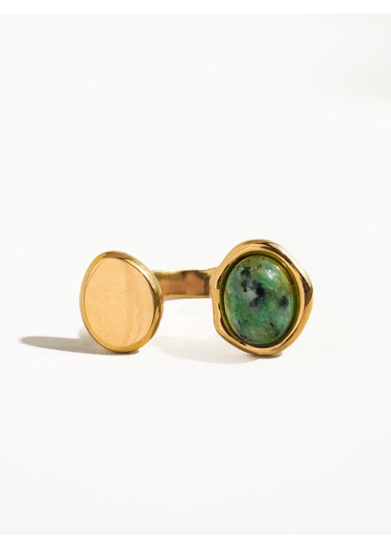 Flanerie Orion Non-Tarnish Boho Adjustable Ring