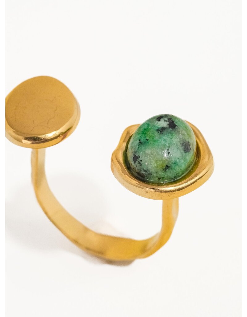 Flanerie Orion Non-Tarnish Boho Adjustable Ring