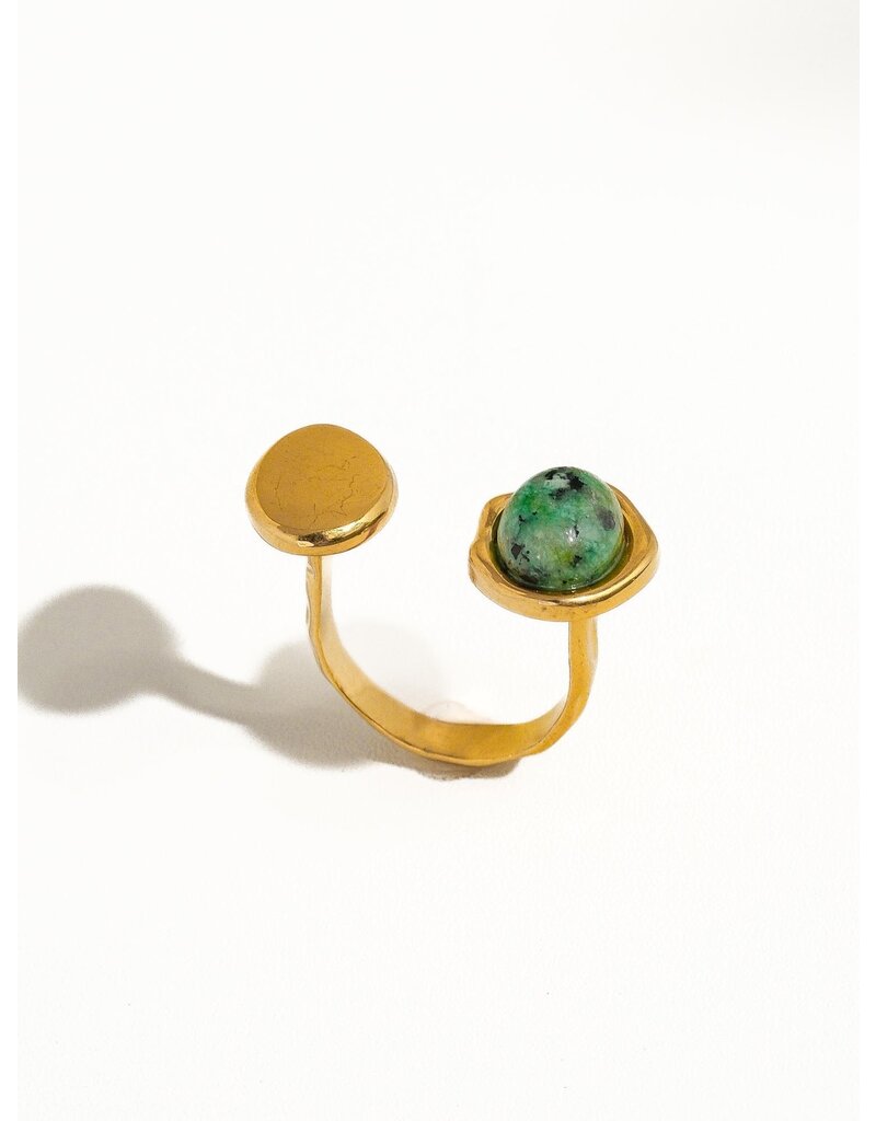 Flanerie Orion Non-Tarnish Boho Adjustable Ring