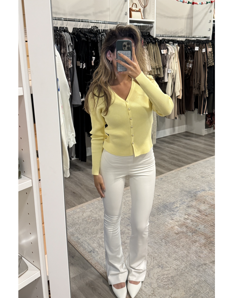 Commando & Christinas Boutique Collab Faux Leather Flare Legging