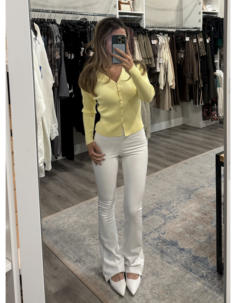 Commando & Christinas Boutique Collab Faux Leather Flare Legging